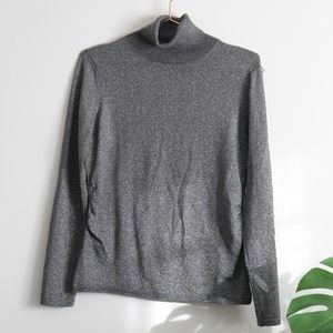 Vintage Glitter Turtleneck